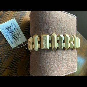 Spartina bracelet. Stretchy. New w tag. Gold tone.